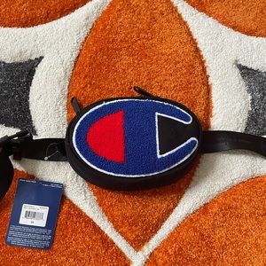 champion logo waist fanny pack